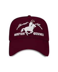 ALMOST HOME COMPTON COWBOYS BURGUNDY CLASSIC PRO HAT